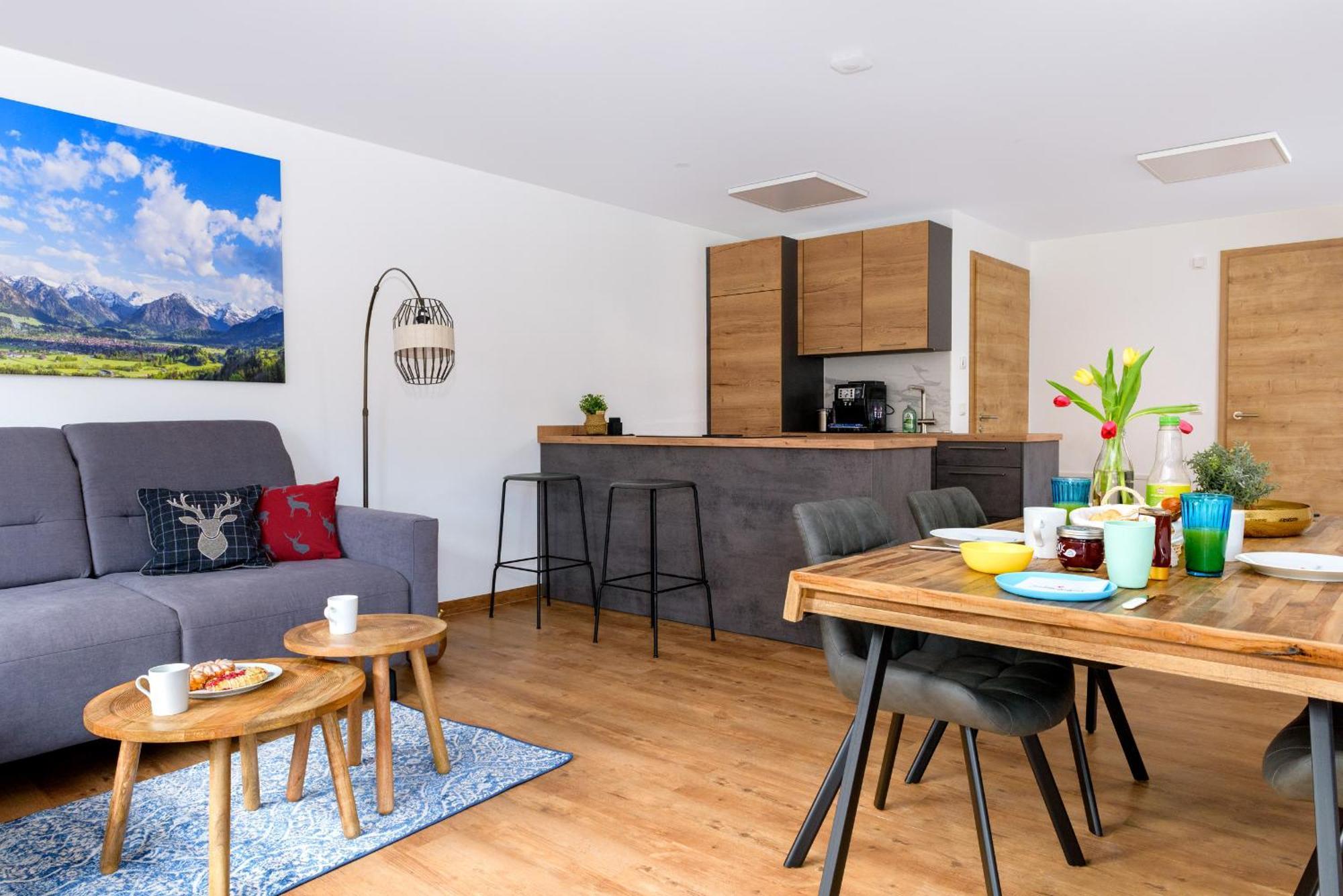 Berg Fux - Ferienwohnung Francis Der Esel Sonthofen Dış mekan fotoğraf
