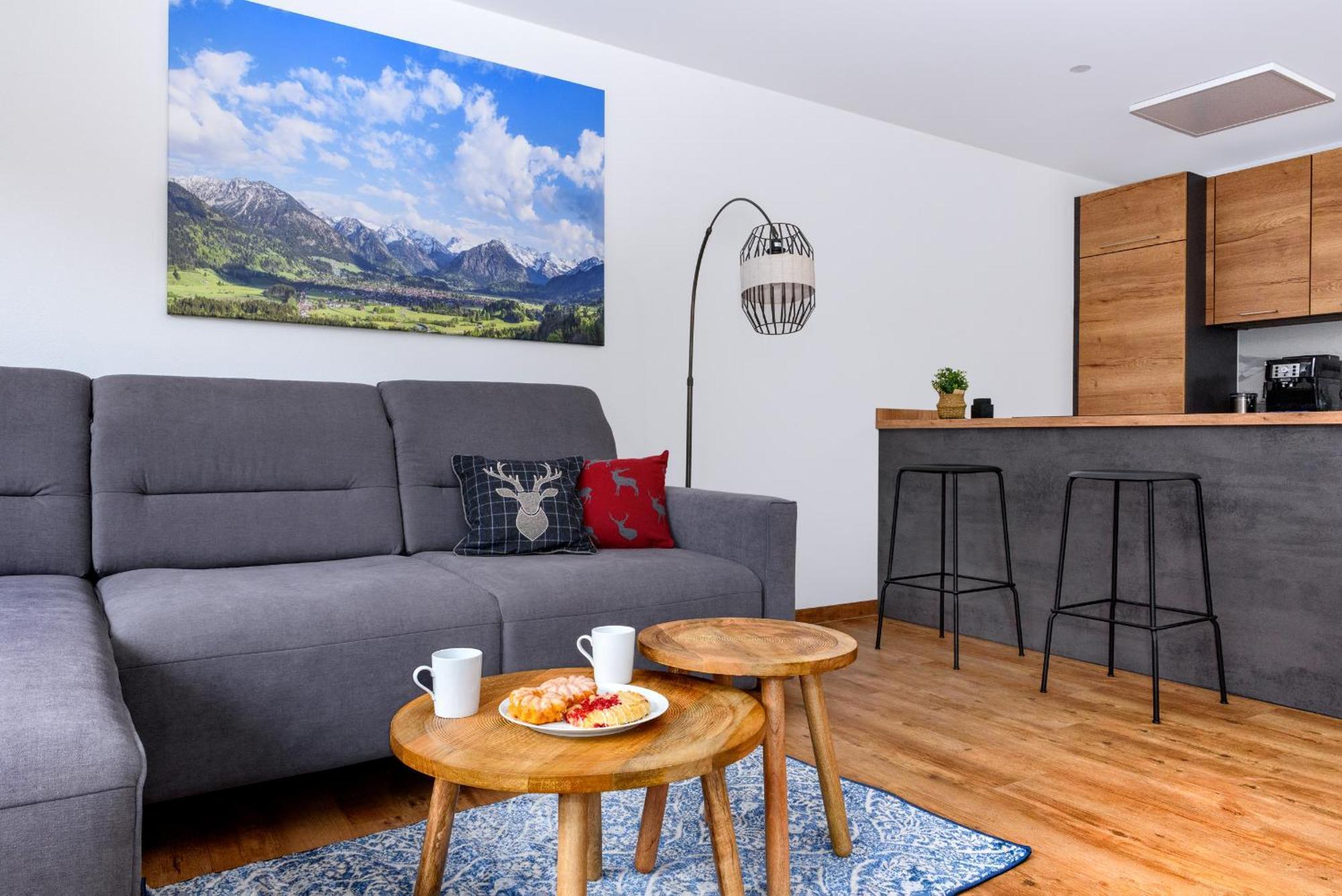 Berg Fux - Ferienwohnung Francis Der Esel Sonthofen Dış mekan fotoğraf